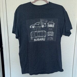 Men's Charcoal Graphic Tee